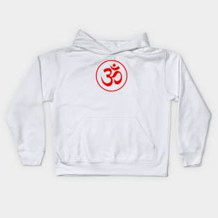 Om Symbol Spiritual Aum sign Kids Hoodie